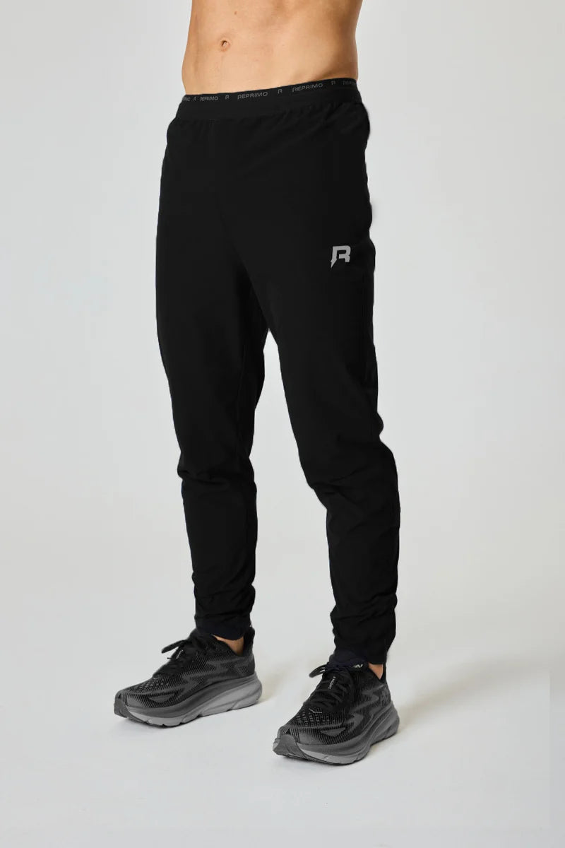 Reprimo Summit Panelled Pants - Black / Red