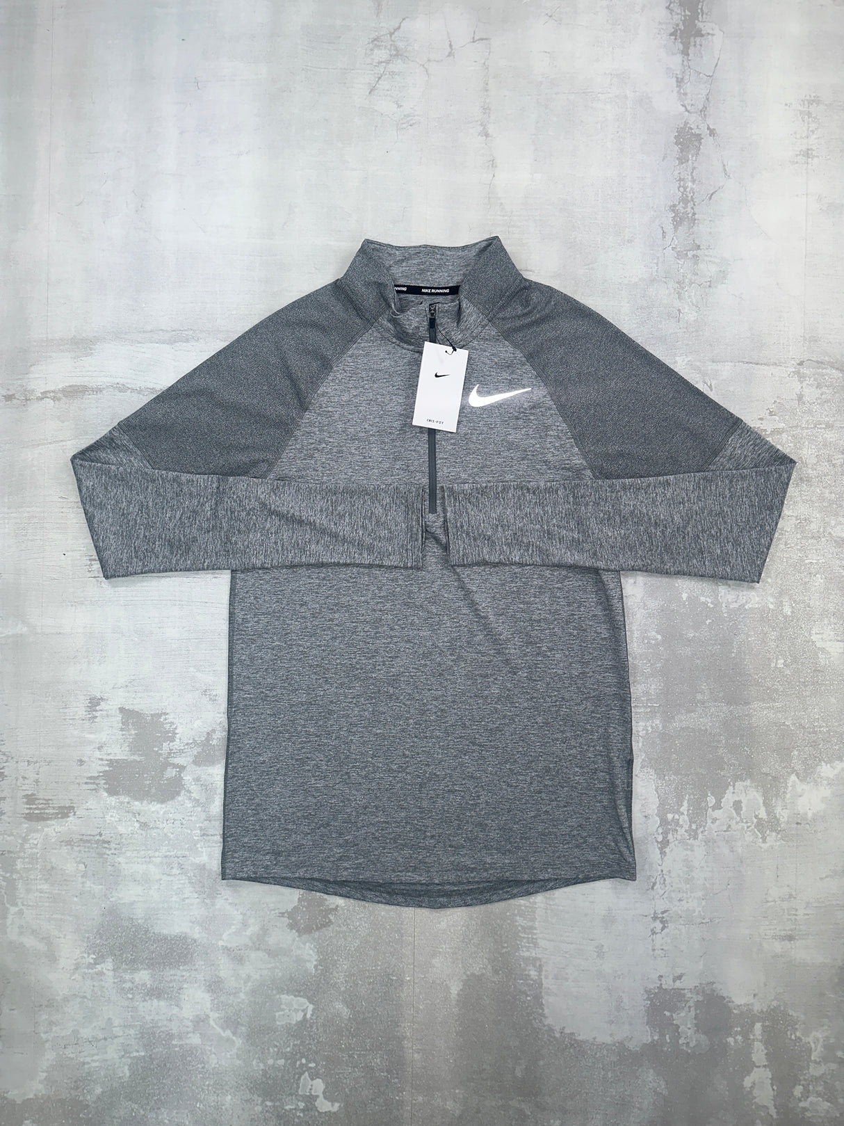 Nike Element 1/2 zip Grey