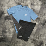 Adapt To Incline Set Sky Blue - T-shirt & Shorts