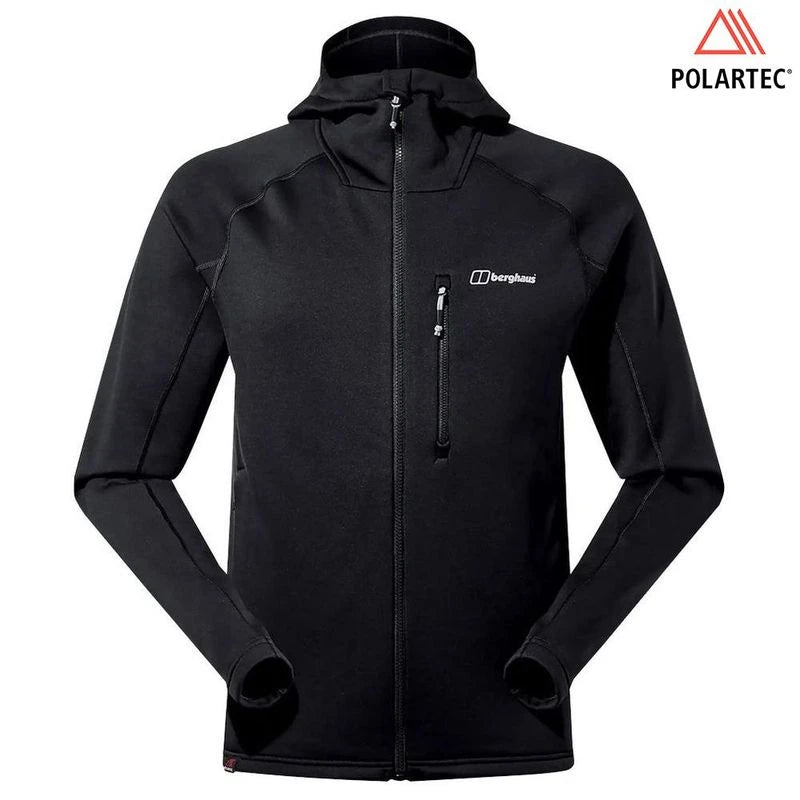 Berghaus Carnot Polartec Hooded Fleece Jacket Black