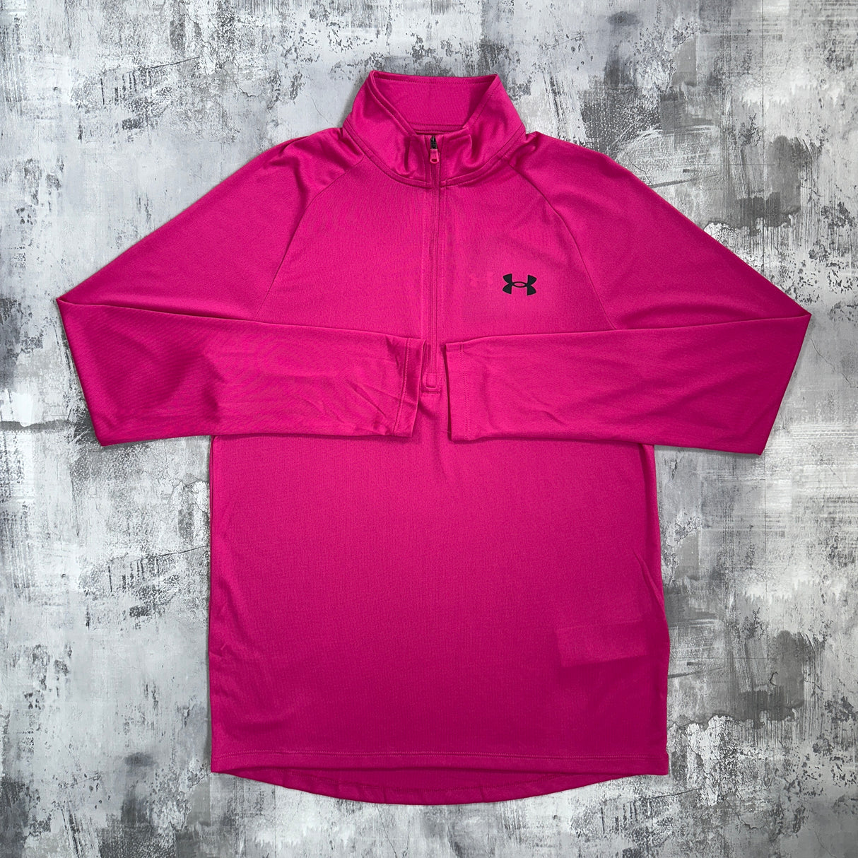 Under Armour Launch 1/2 zip Pink / Black