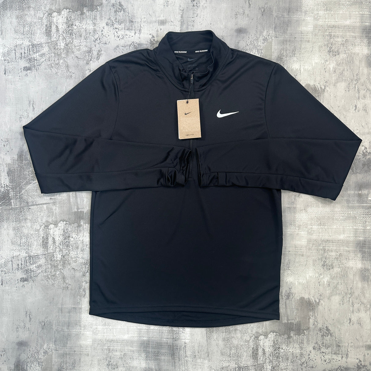 Nike pacer 1/2 zip Black