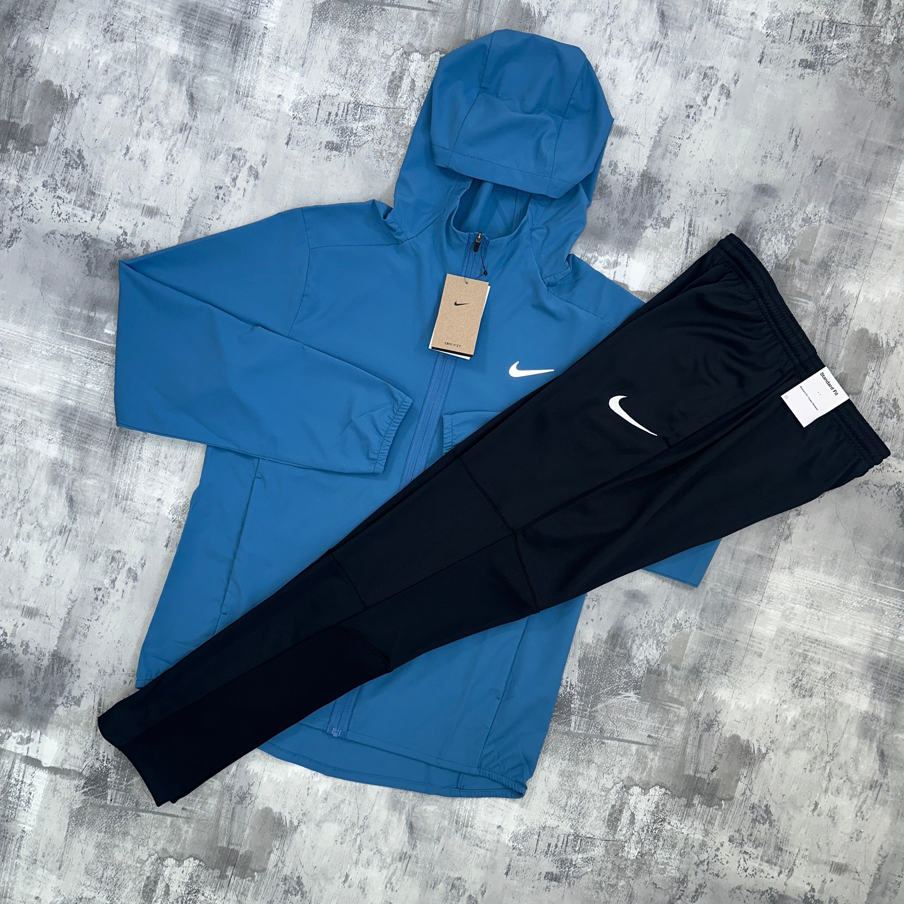 Nike Dri Fit Repel Set Aqua Jacket Trousers The Tech Club