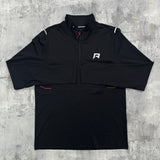 Reprimo Summit Panelled Q Zip - Black / Red