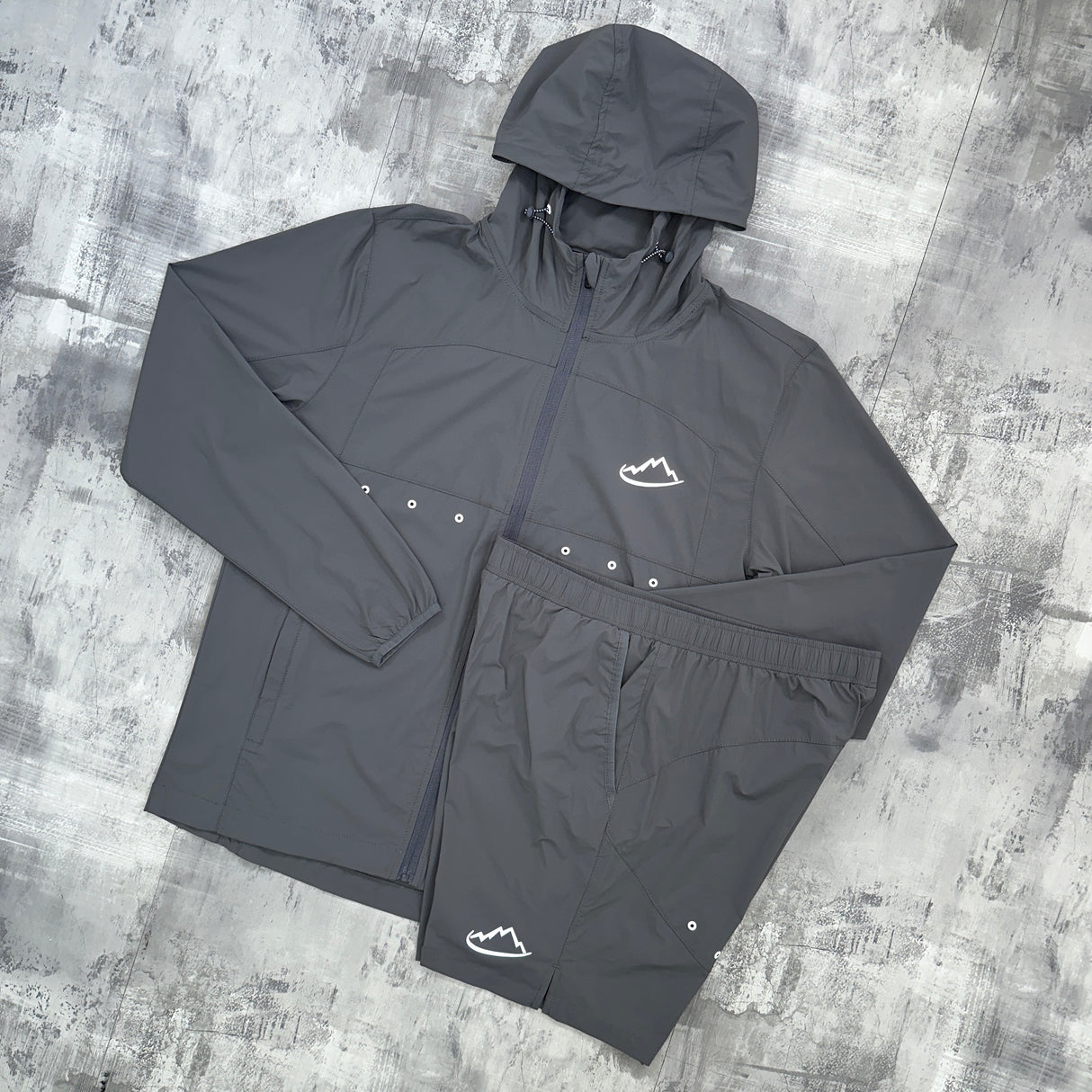 Adapt To Optic Set Grey - Jacket & Shorts