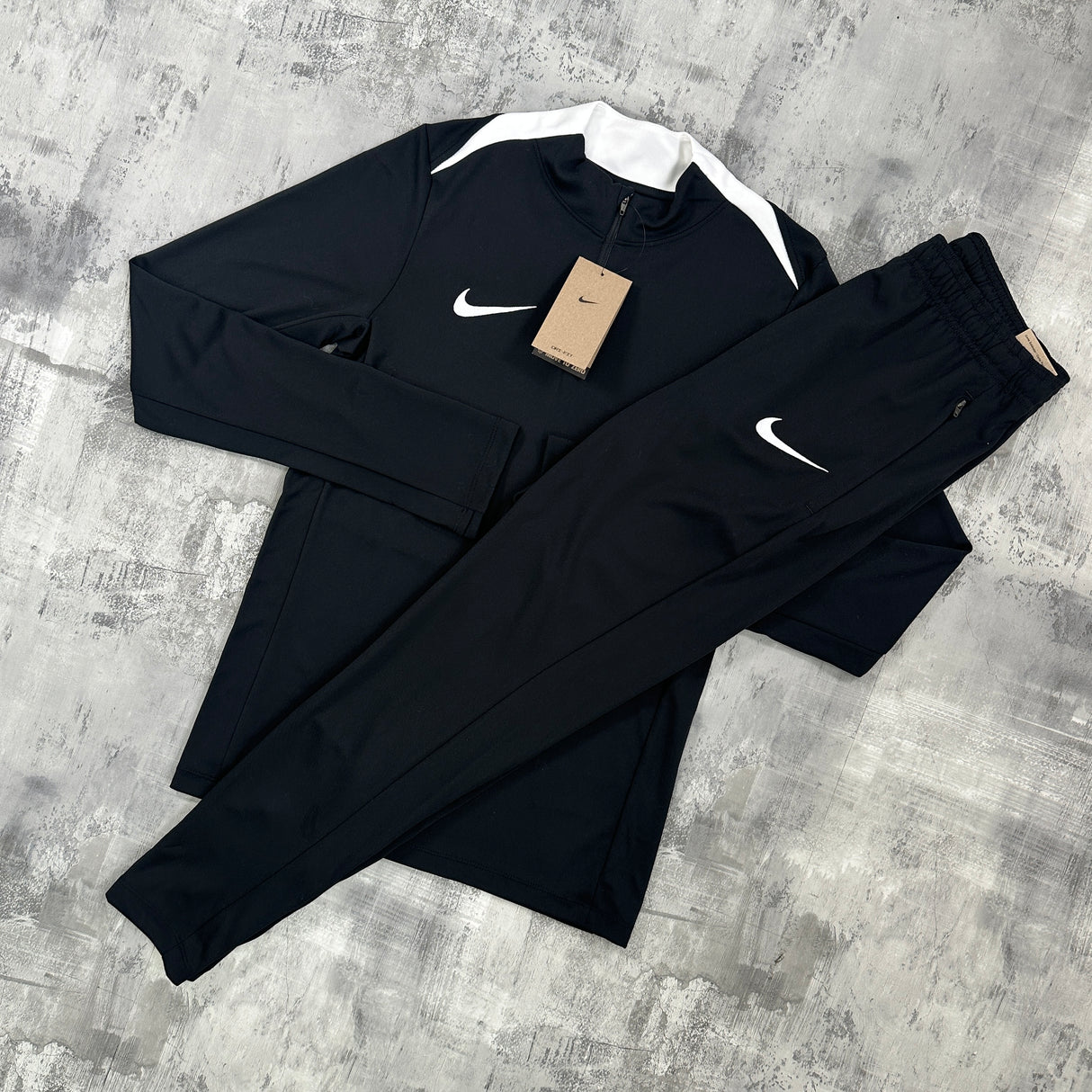 Nike Academy Pro Drill set Black - 1/2 zip & trousers