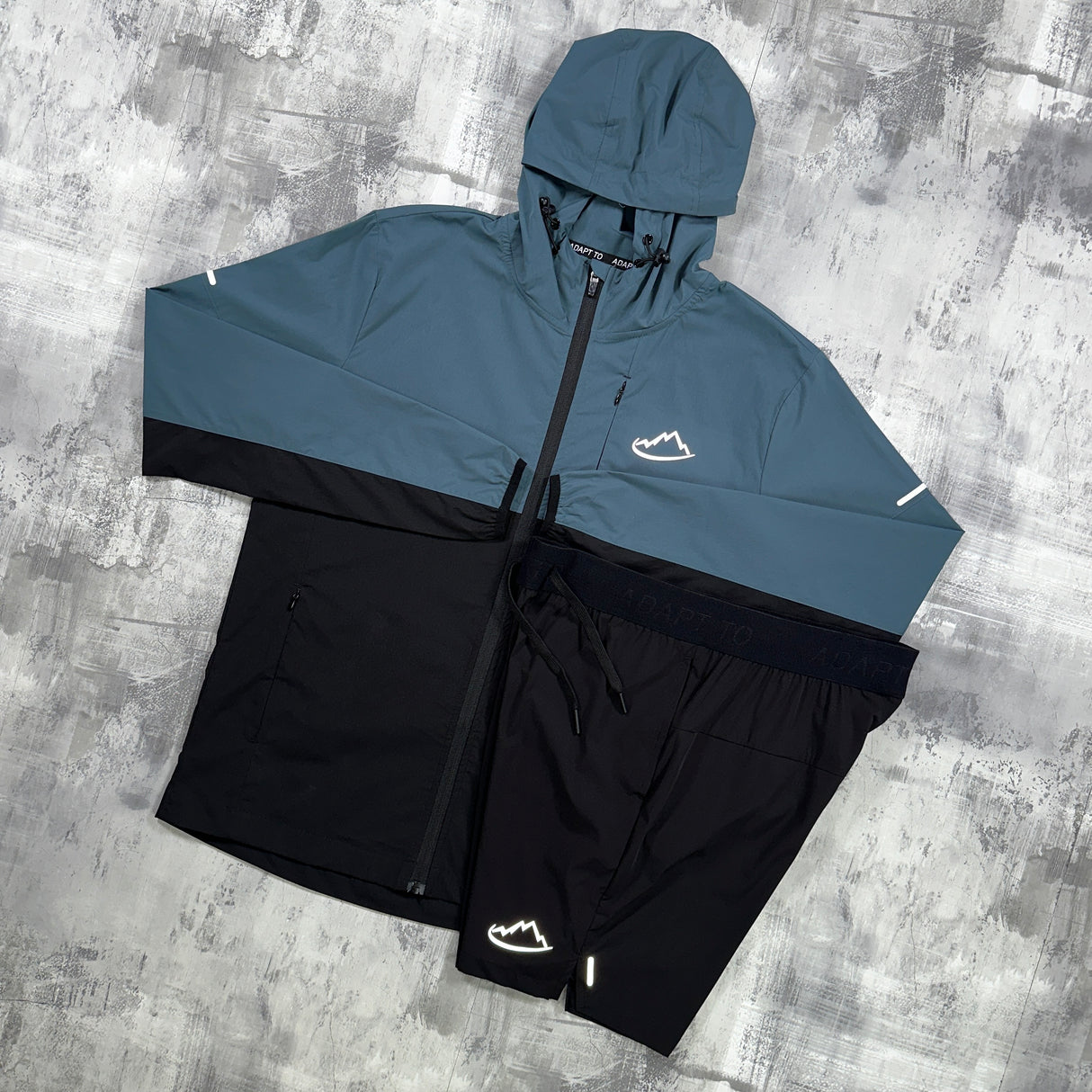 Adapt To Versa Set Teal - Jacket & Shorts