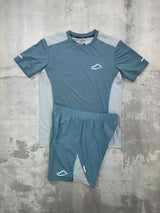 Adapt To Enhance Set Blue - T-shirt & Shorts