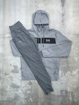 Under Armour Run Tracksuit Grey - Jacket & Trousers