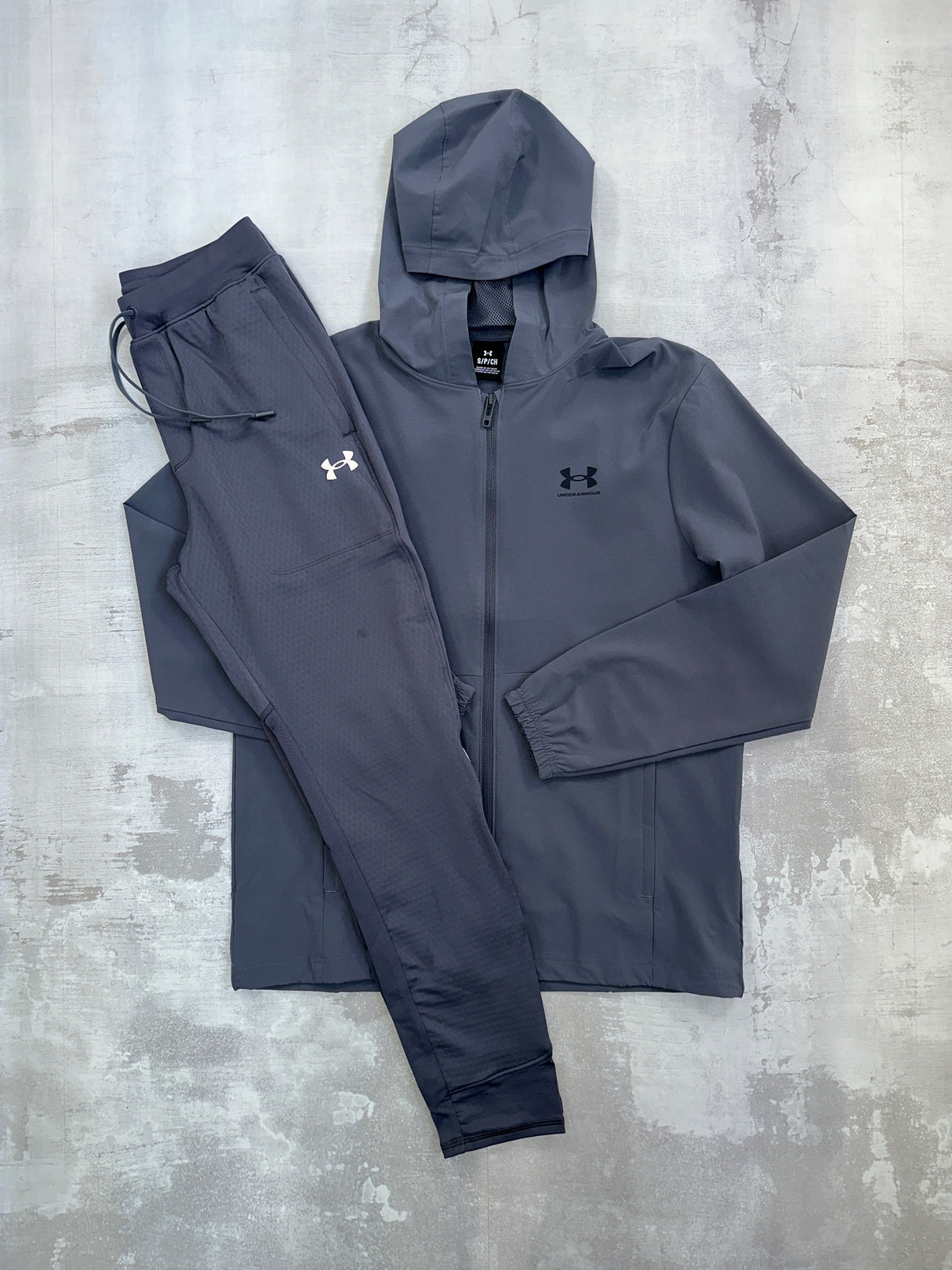 Under Armour Vanish Tracksuit Grey - Jacket & Trousers