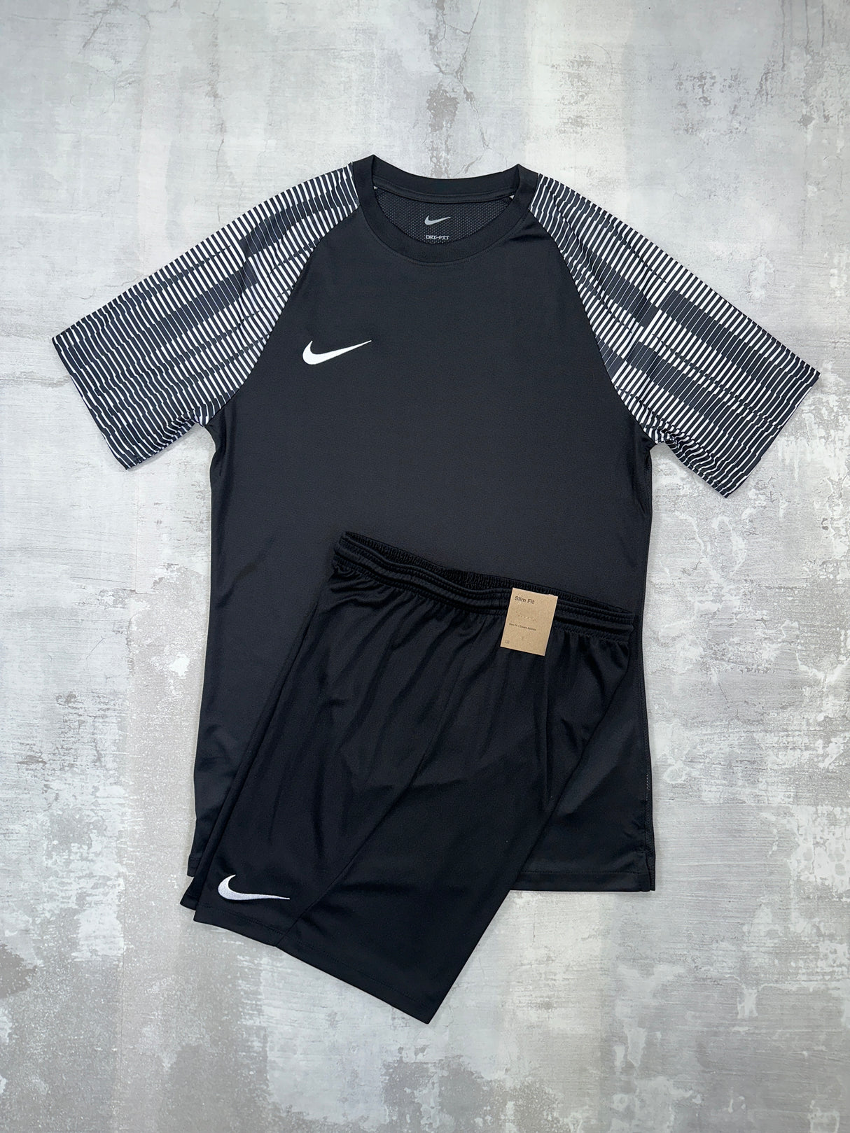 Nike Dri-Fit academy pro set Black - t-shirt and shorts