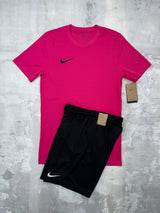 Nike Dri-Fit Set | Pink | T-Shirt & Shorts