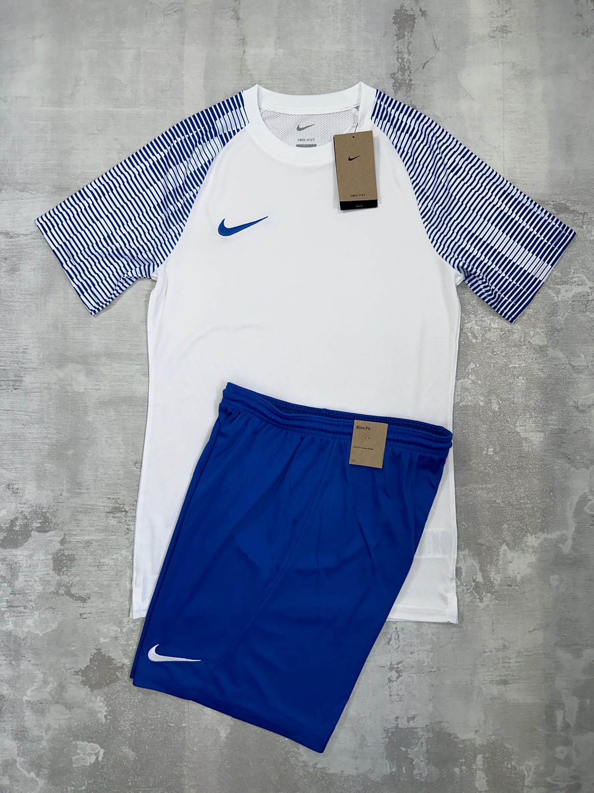 Nike Dri-Fit Academy Pro Set Royal Blue - t-shirt and shorts