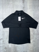 Nike Element 1/2 zip Black