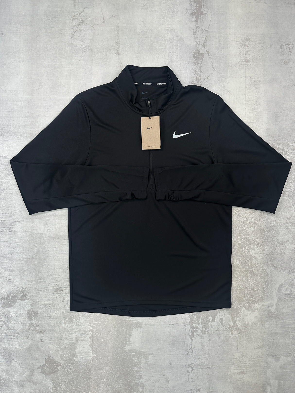 Nike pacer 1/2 zip Black