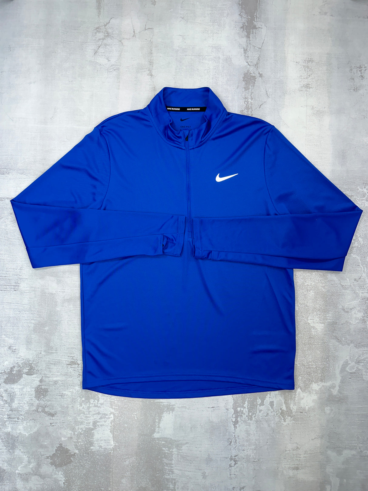 Nike pacer 1/2 zip Royal Blue