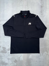 Reprimo Summit Panelled Q Zip - Black / Red