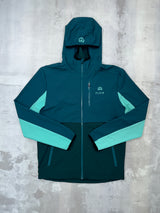 Flux Junior Versatility Tracksuit Jacket - Jungle Green/Teal