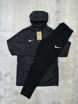 Nike Junior Repel Tracksuit Black - Jacket & Trousers