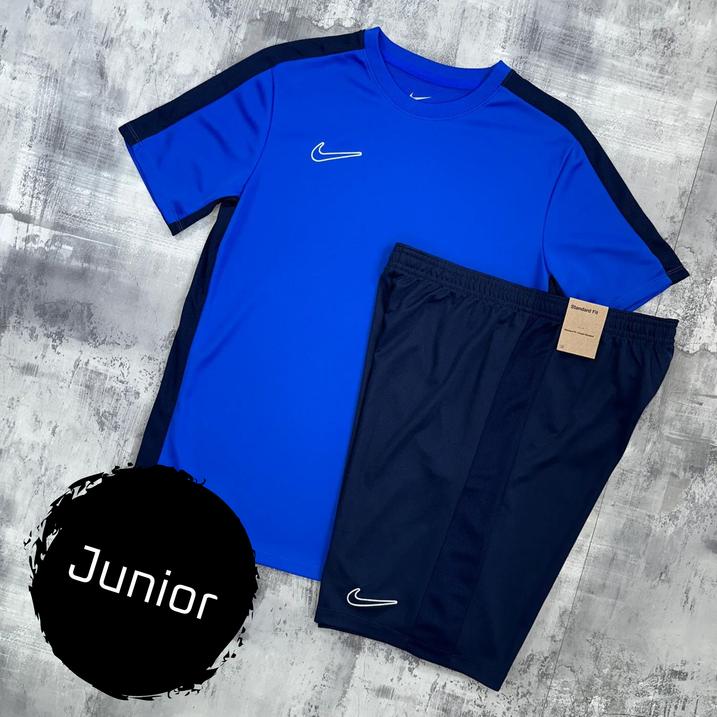 Nike Junior Academy set Royal Blue - t-shirt & shorts