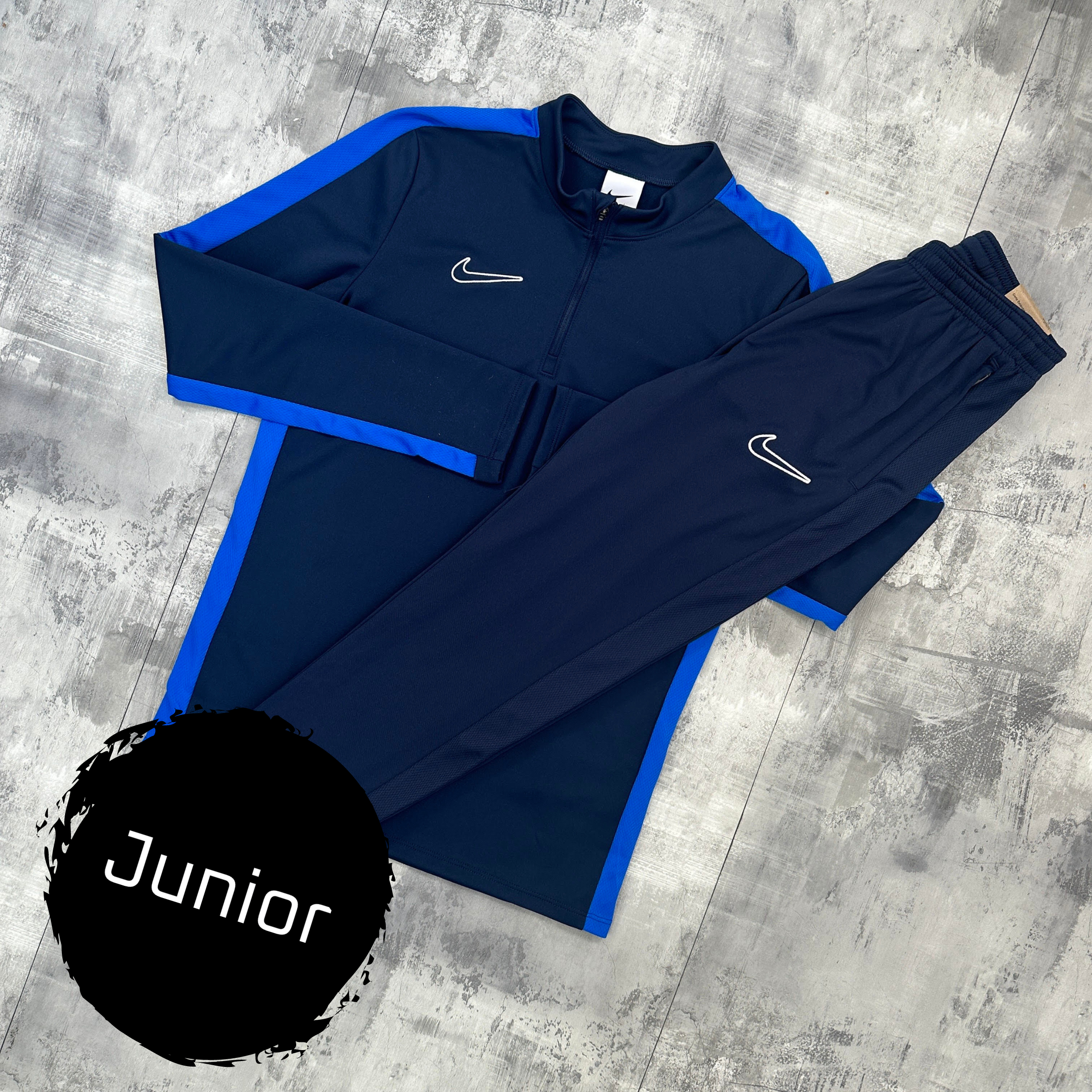 Nike Junior Academy set Navy - 1/2 Zip & Trousers