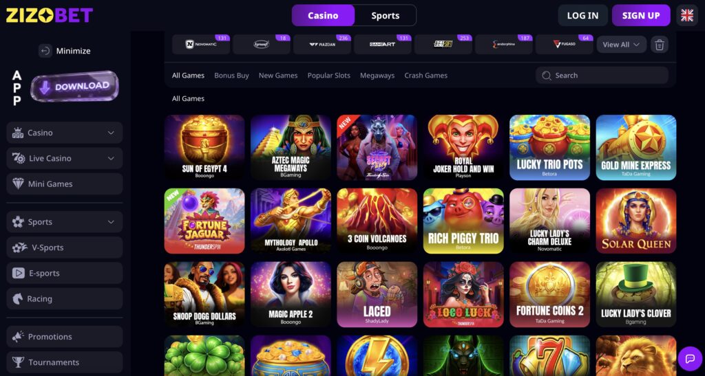 full list of popular bonus buy slots UK